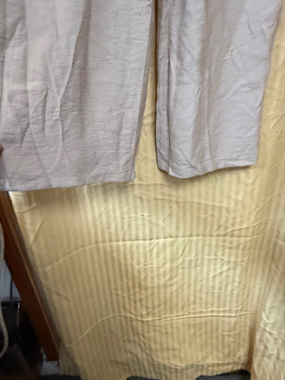 Wide-Leg Linen Blend Pants in Tan - Picture 5 of 8